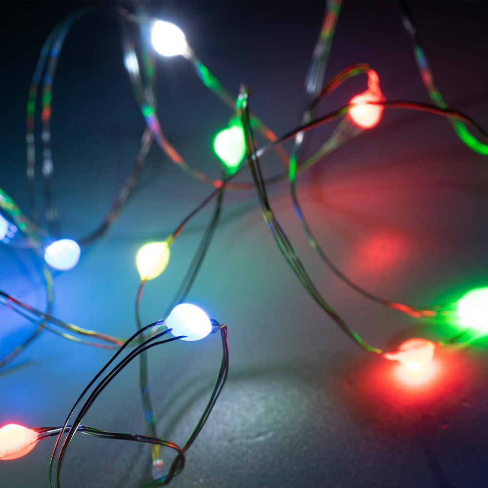 HOME by Somogyi ML 112 RGB Micro LED-es fényfüzér, RGB, 100 LED, 12 prg