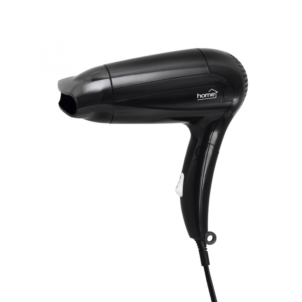 HOME HG HSZ 18 Hajszárító, fekete, 1400 W, 2 sebesség, behajtható nyél