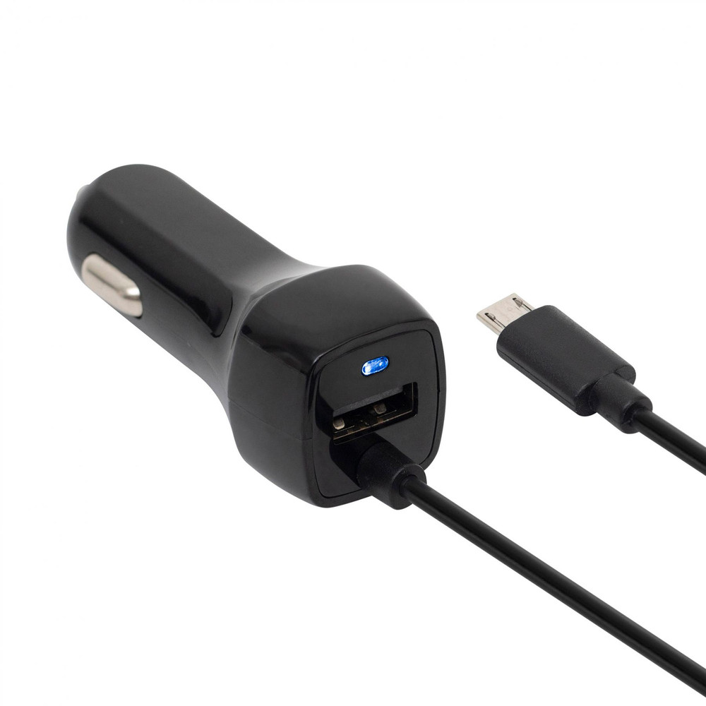 SAL SAU 24MU Autós USB + microUSB töltő