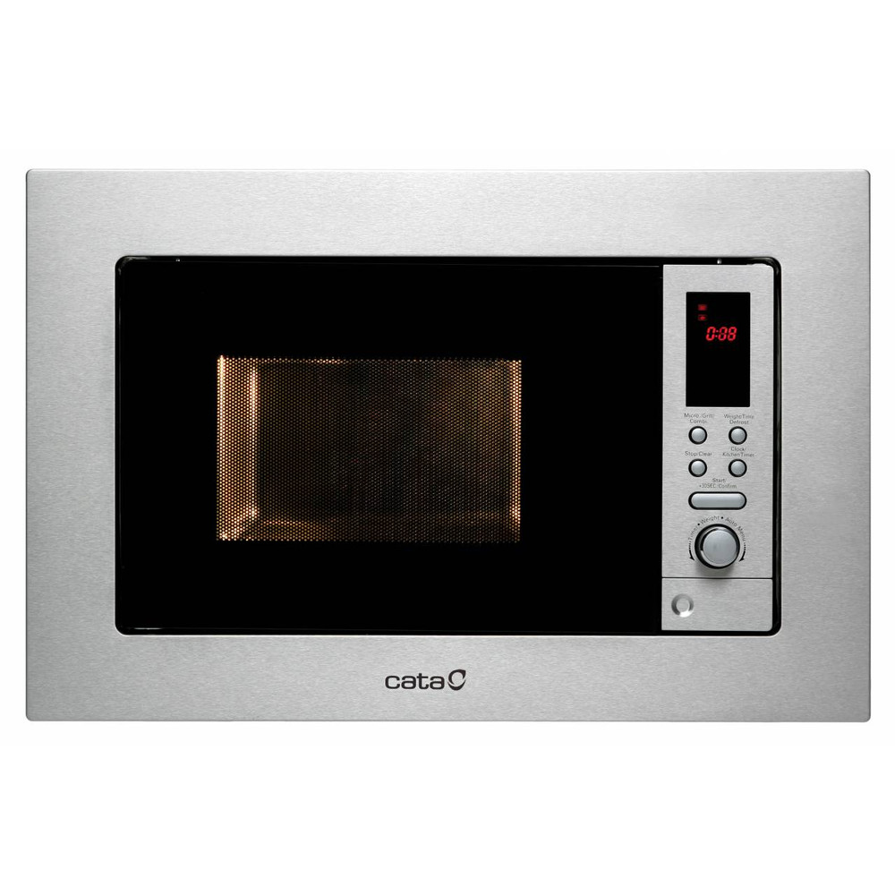 Cata Beépíthető mikrohullámú sütő MC-20 D Inox