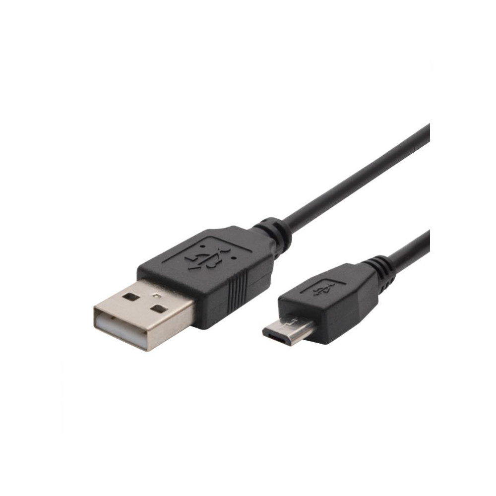 USE USB A/MICRO-1 microUSB töltőkábel, 1m, fekete