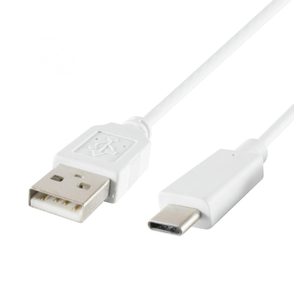 USE USBC 1 USB-C töltőkábel, 1m, fehér