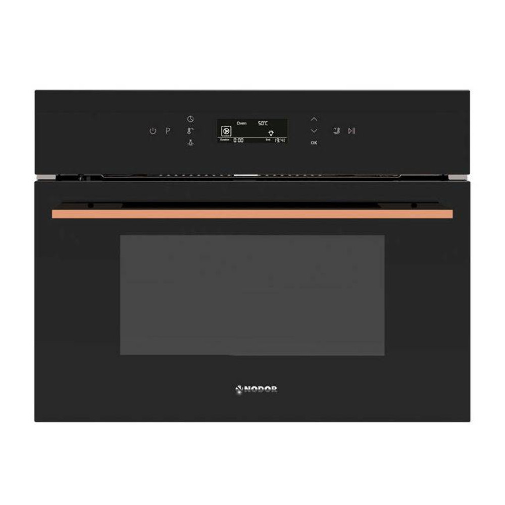 Nodor Beépíthető sütő NorChef MO-4800 CU Fekete üveg