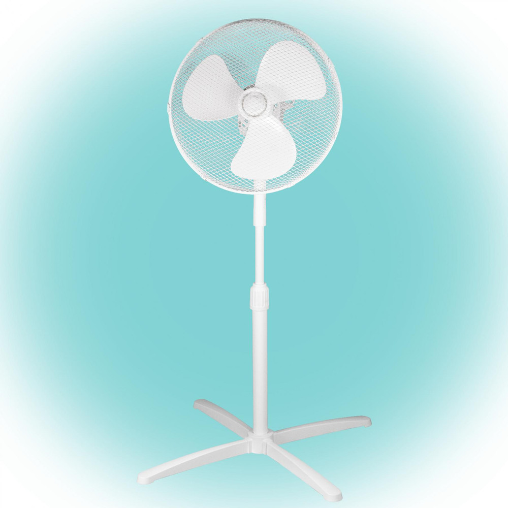 HOME SF 40 WH/M Állványos ventilátor, fehér, 40 cm, 45 W