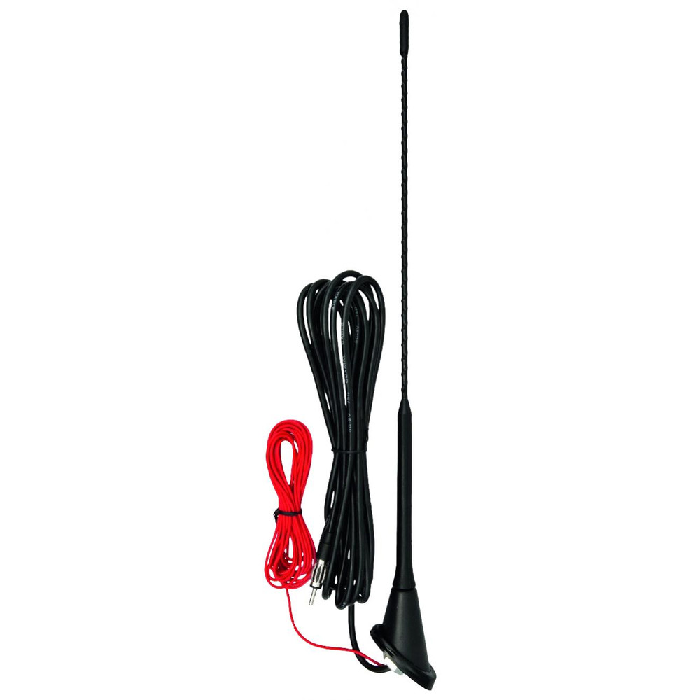 SAL 93220 Autóant. 40cm, erősítővel, Golf, fix