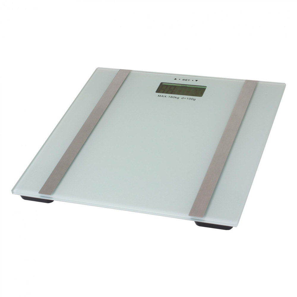 HOME HG FMZ 18 Fürdőszobai mérleg, testzsírmérő, max 180 kg
