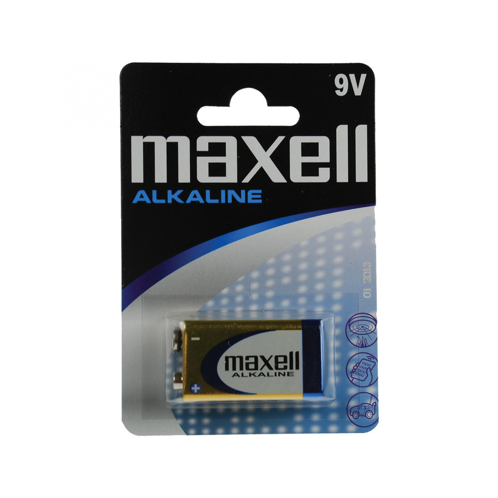 Maxell Maxell 6LR61 9V elem, alkáli