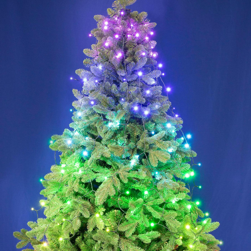 HOME by Somogyi LEDS144C-APP iSparkle LED-es fényfüzérköteg, SMART, RGB, 144 LED, IP44
