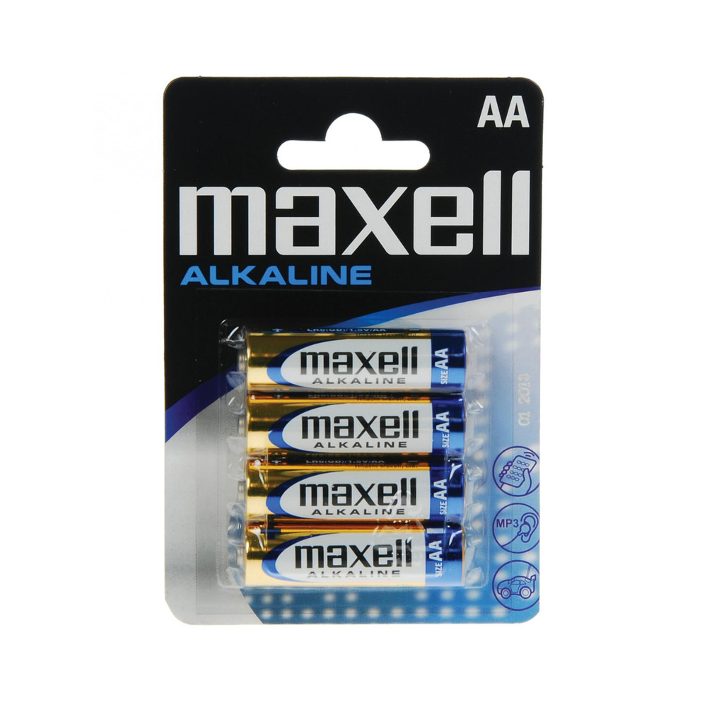 Maxell Maxell LR6 AA elem, alkáli, 4db/bliszter