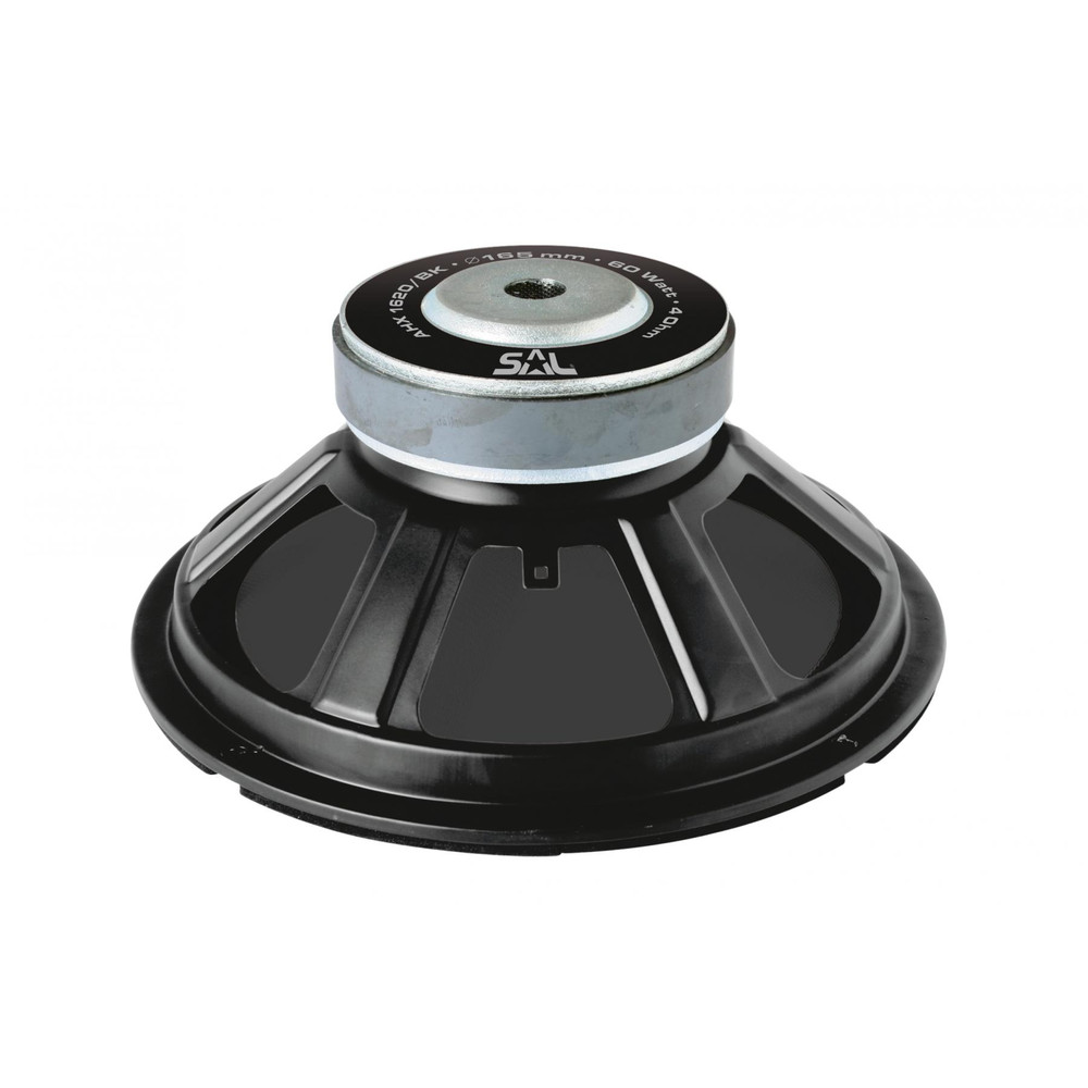 SAL AHX 1620/BK Mélysugárzó, 165mm, 4Ohm, kevlar