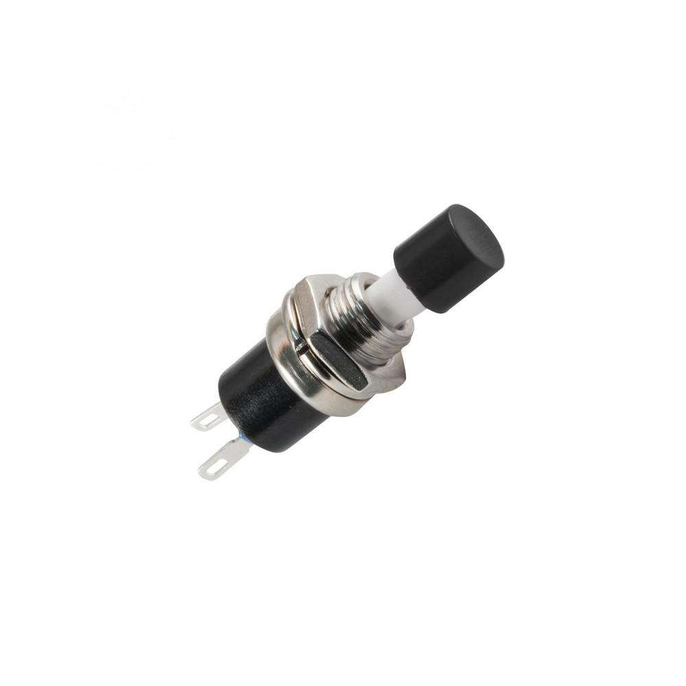 USE SP 02/BK Nyomógomb, 250 V~ / 1,5 A, 1ák, mini, HQ