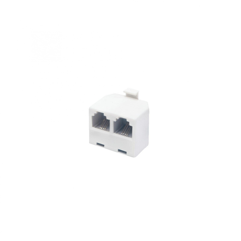 USE BLISZTER TS 16-2WH/X Tel.elosztó,6P4C, 1d-2a,fehér