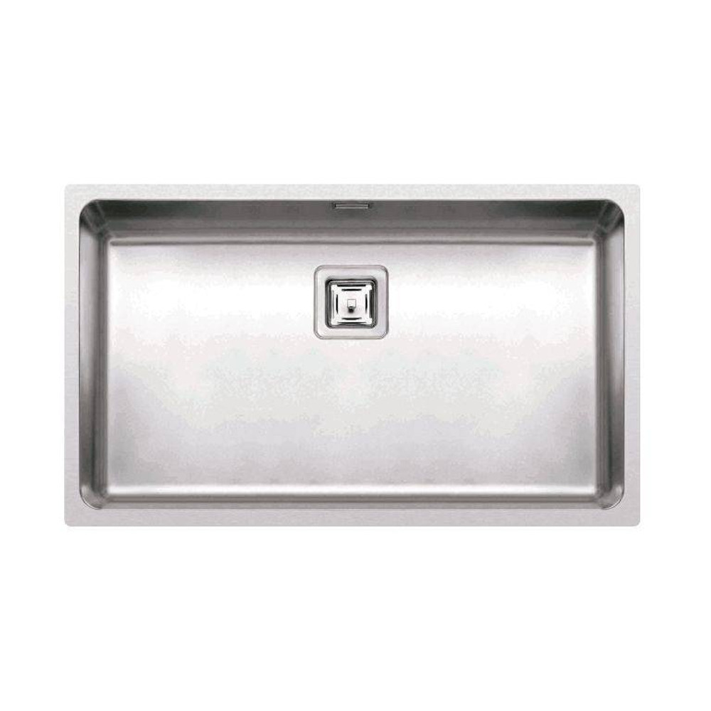 ELLECI Mosogatótálca W-Square 700 inox munkalapra, munkalap alá és szintbe is szerelhető Inox
