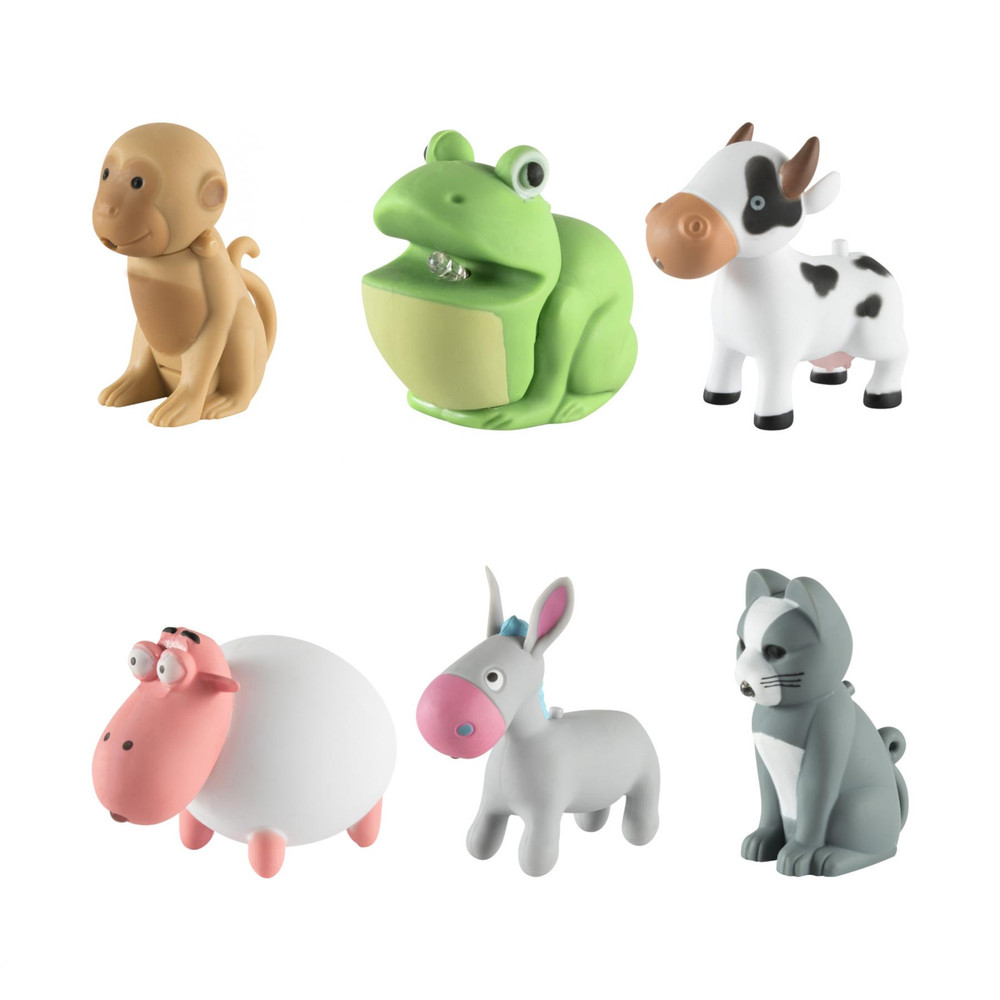 HOME KIDS LED ANIMALS LEDes kulcstartó, állatfigurák, 3xLR1130