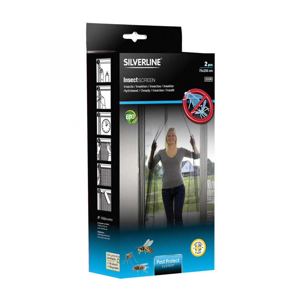 Silverline IN 22455 InsectScreen Door, szúnyogháló ajtóra
