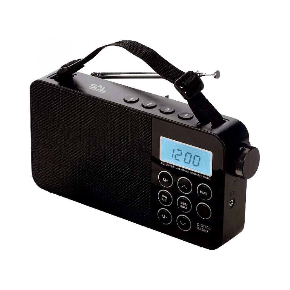 SAL RPR 3LCD Táskarádió, 3 sávos, LCD