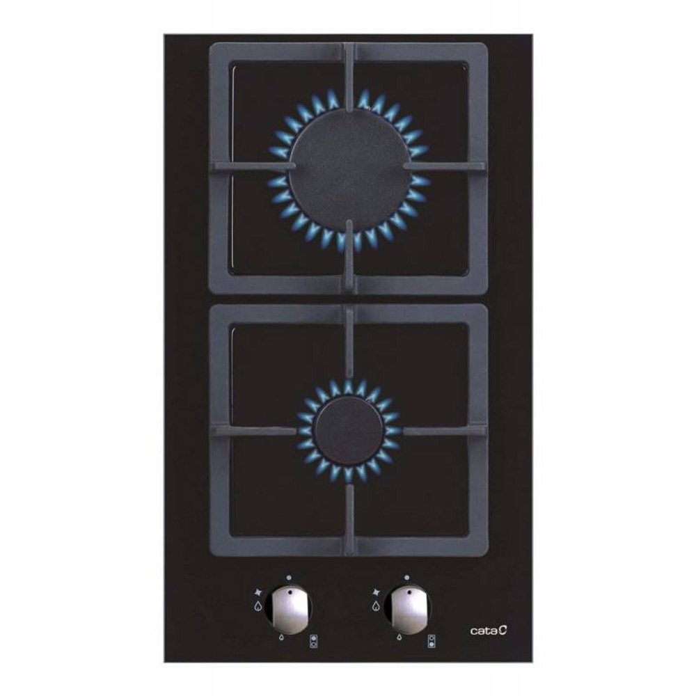 Cata Beépíthető domino gázfőzőlap SCI-3002 BK Inox