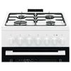 Kép 2/5 - Electrolux LKK520032W kombinált fehér tűzhely