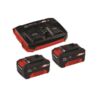 Kép 1/4 - Einhell 4512083 PXC Twincharger Kit 2x3,0Ah akkumulátor + töltő szett 2db