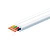 Kép 2/2 - USE TK 1/WH 4erű tel.vez., fehér, lapos