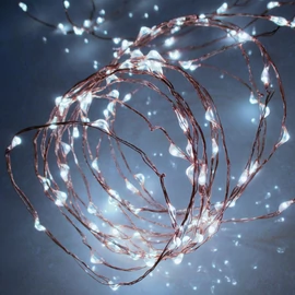 HOME by Somogyi ML 160/WH Micro LED-es fényfüzér, 160 LED, hidegfehér, kültéri