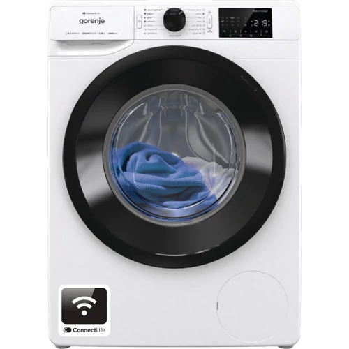 Gorenje WPNEI84A1SWIFI Szabadonálló készülék mosógép, 8 kg