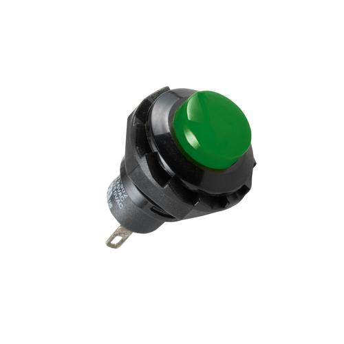 USE SP 12/GR Nyomógomb, 250V, 1ák, zöld