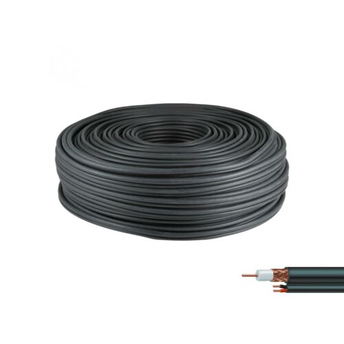USE RG59+NAP Koax kábel tápkábellel (RG59 + 2x0,5 mm2)
