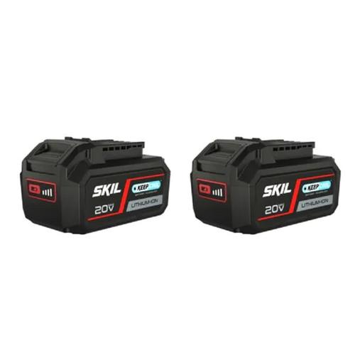 SKIL RED BR1E3105BA 20V Max 18 V 5 Ah 2 db-os akkumulátor szett