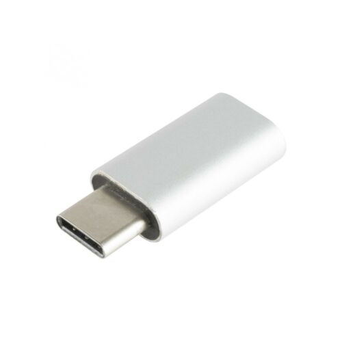 USE USBC A1 USB-C dugó - microUSB-B aljzat átalakító, fém
