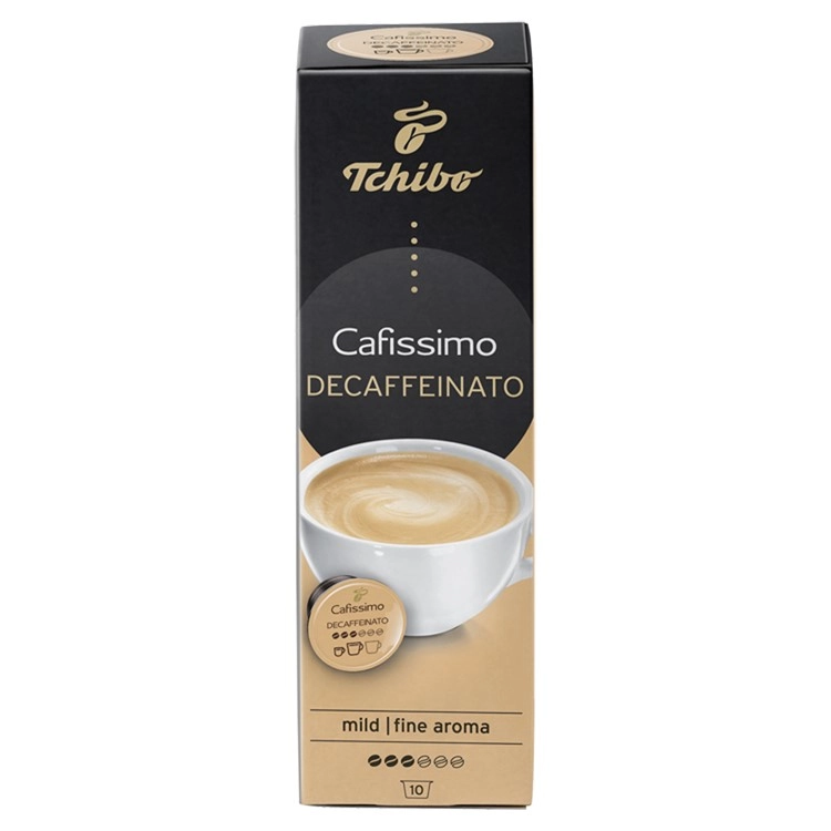 TCHIBO CAFISSIMO CAFFE CREMA DECAFF koffeinmentes kapszula  10 db